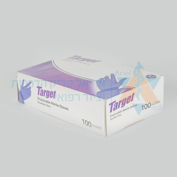 כפפות חד פעמיות ניטריל - 100 יח'