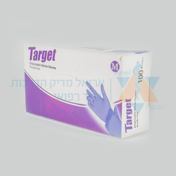 כפפות חד פעמיות ניטריל - 100 יח'