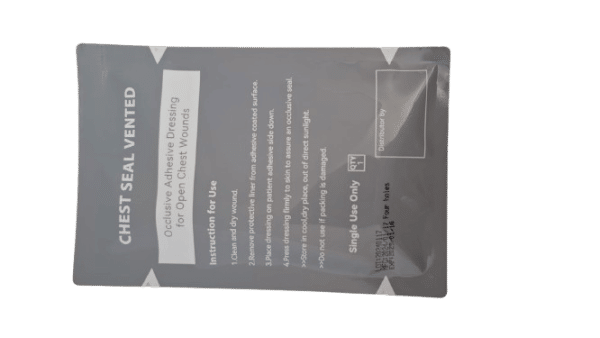 ⁦תחבושת לטיפול בפגיעות חזה / שסתום אשרמן CHST SEAL VENTED⁩ – תמונה ⁦2⁩